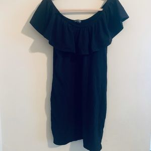 Of the shoulder bodycon dress